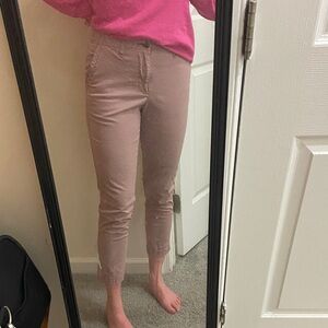 Old Navy Pink Ankle Cropped Pants